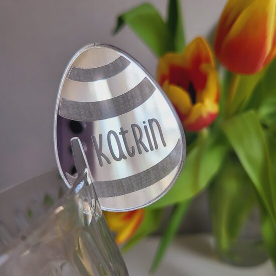 Personalizēts dekors glāzei Ola